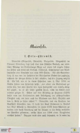 Maienfels