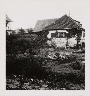 Garten Dr. Udo Rukser, Oberbühlhof am Bodensee: Haus und Garten