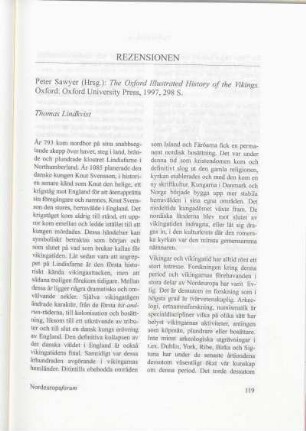 Peter Sawyer (Hrsg.): The Oxford Illustrated Hisory of the Vikings. Oxford: Oxford University Press, 1997, 298 S.
