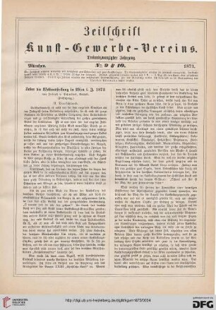 Ueber die Weltausstellung in Wien i. J. 1873, [2]
