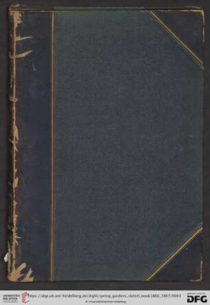 1: The spring gardens sketch book