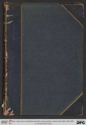1: The spring gardens sketch book