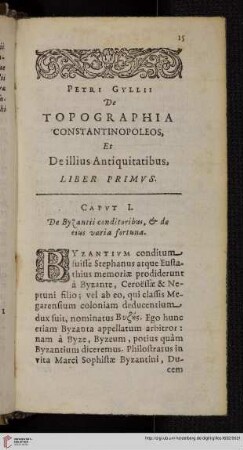 Liber primus