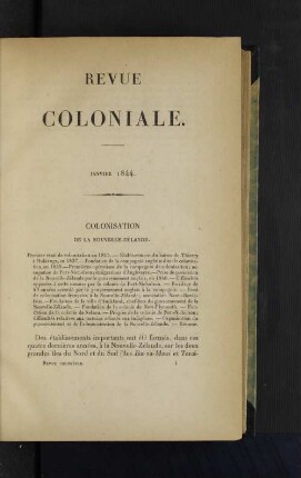 Colonisation de la Nouvelle-Zelande.