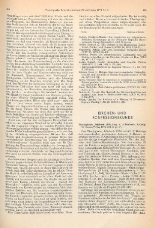 610-611 [Rezension] Theologisches Jahrbuch 1970