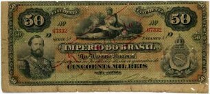 Geldschein, 50.000 Reis, 1874 - 1885?