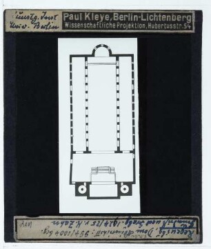 Regensburg, Dom : Grundrisse des ottonischen Baus, Rekonstruktion