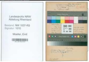 Entnazifizierung Emil Moeller , geb. 06.08.1904 (Studienrat)