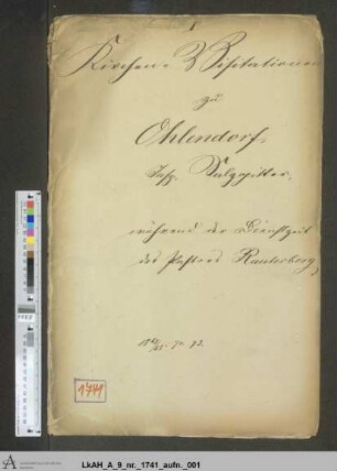 Ohlendorf: Visitationsakten