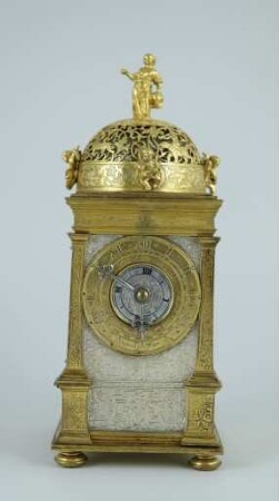 Renaissance-Standuhr aus Bronze