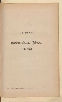Zweiter Teil
