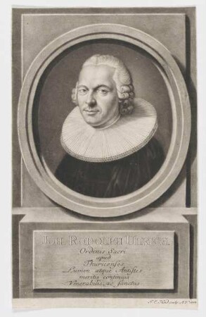 Bildnis des Joh. Rodolph Ulrich