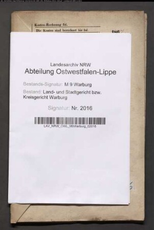 Erblasser: Kleinschmidt, Charlotte, geb. Dunkel: