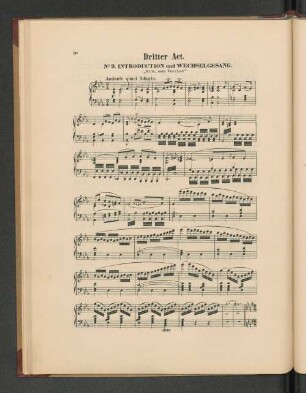 No. 9. Introduction und Wechselgesang. "Italia, mein Vaterland"