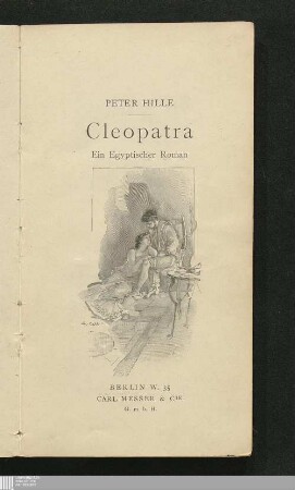 Cleopatra : ein egyptischer Roman