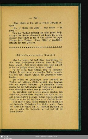 Achtundzwanzigstes Kapitel
