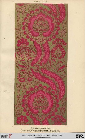 Embroidery. From a pall belonging to the Ironmongers' company