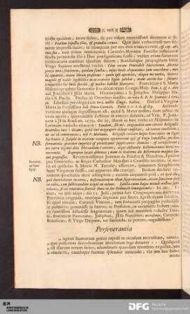 Perseverantia