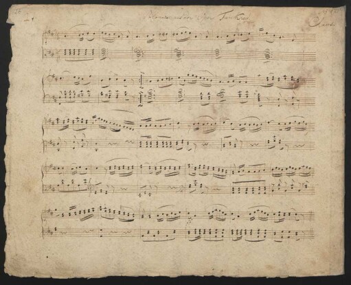 Tancredi. Auszüge. Arr; pf; D-Dur