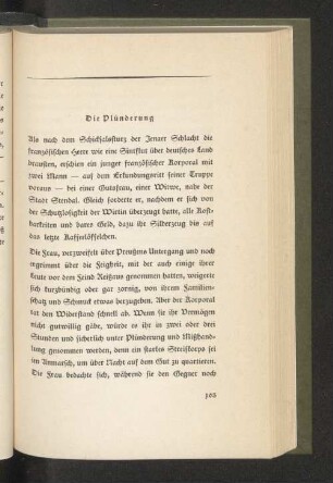 Die Plünderung