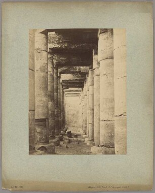 Abydos: Zweite Hypostylhalle im Totentempel des Sethos I.