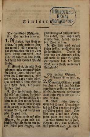 Gesangbuch für den öffentlichen Gottesdienst der evangelisch-protestantischen Gemeinden der freien Stadt Frankfurt