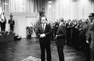 Freiburg: Empfang für Ministerpräsident Späth im Kongresshaus