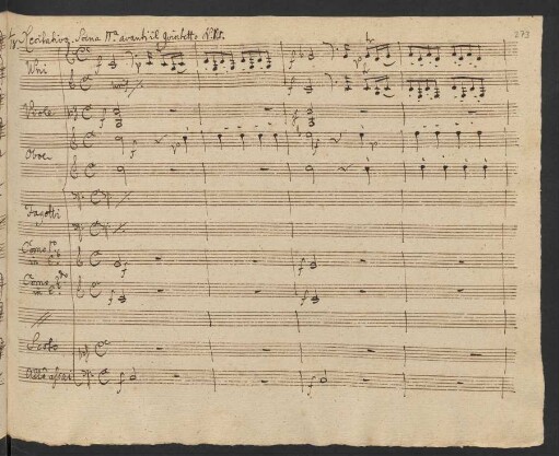 [Nr. 11.] Recitativo [stromentato] Scena 11 avanti il Quintetto: Oh Dei, che smania è questa