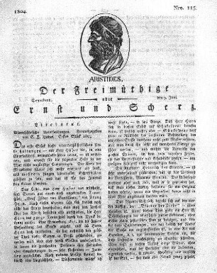 Nro. 115., Sonnabend den 9. Juni
