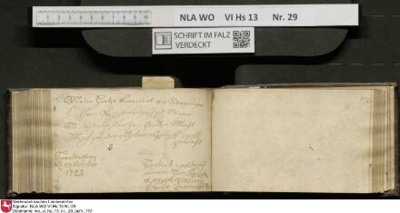 Stammbuch des Gottfried Crusius (Cruse) aus Stendal