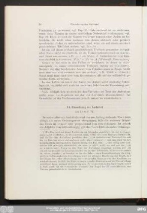 14. Einordnung der Sachtitel (zu § 181 ff. PI)