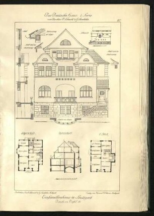 Einfamilienhaus in Stuttgart, Details zu Tafel 9.