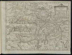Carte des Cantons Suisses,[...]