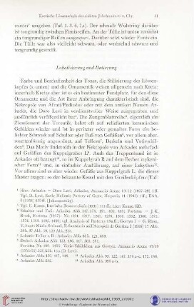 Lokalisierung und Datierung