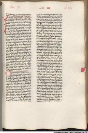 Liber canonis ..., Tercius. De egritudi[ni]bus p[ar]ticularib[us] q[uod] su[n]t in me[m]bris hominis a capite vsq[ue] ad pedes manifestis & occultis