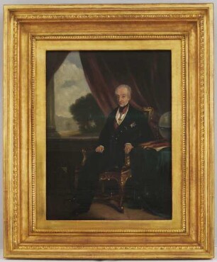 Fürst Clemens Wenzel von Metternich (Koblenz 1773 - Wien 1859)