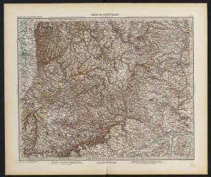 Sekt. 23: Stuttgart, 1893 : Sect. 23 : Stuttgart / Gez. von C. Scherrer u. O. Koffmahn, gestochen von M. Kern, F. Stiebritz u. H. Messerschmidt. - Rev. - Gotha : Perthes , 1893. - 1 Kt.