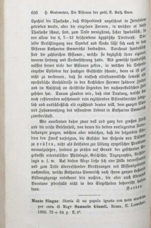 608-610 [Rezension] Tašk̲ītā d̲e šarbā d̲e deḥletā d̲e Dasnaye ... Monte Singar. Storia di un popolo ignoto