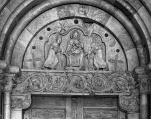 Thronende Maria mit den Heiligen Zeno und Rupert