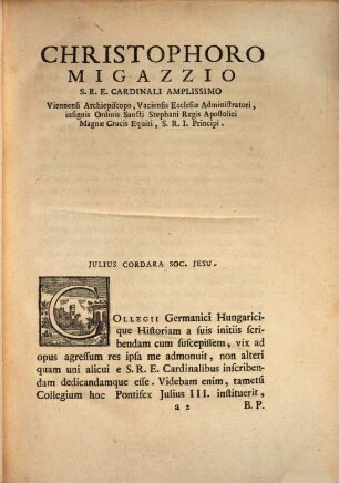 Collegii Germanici et Hungarici, historia : libris IV comprehensa