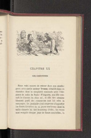 Chapitre XX Les confitures