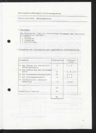 4 Taxonomie