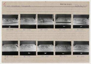 Modell: Wohnkomplex nördlich Tierpark. Berlin, Lichtenberg, OT Friedrichsfelde, Am Tierpark (vor 1961 Schloßstraße)/Köpitzer Straße/Alfred-Kowalke-Straße/Charlottenstraße/Alt-Friedrichsfelde (Straße der Befreiung)