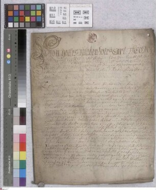Lindenfels: Kurfürst Carl Theodor von der Pfalz vererbleiht dem I. G. Rühl zu Lindenfels den Seehof bei Lindenfels