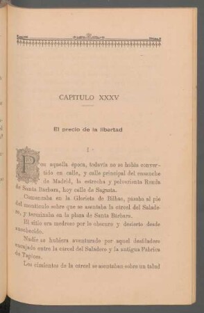 Capítulo XXXV - El precio de la libertad