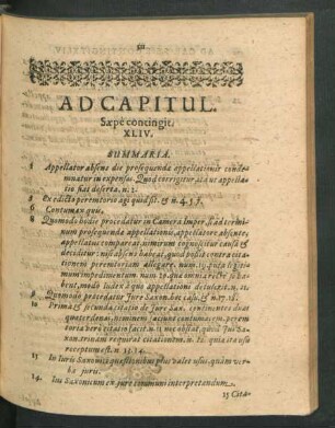 Ad Capitul. Saepe contingit. XLIV