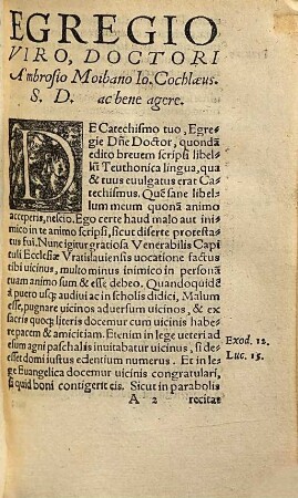 Defensio ceremoniarum ecclesiae adversus errores et calumnias trium D. Ambrosii Mobani Vratislaviae concionantis