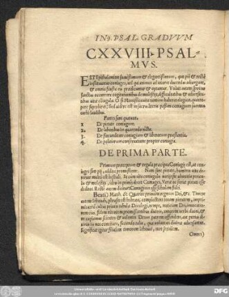 CXXVIII. Psalmus.