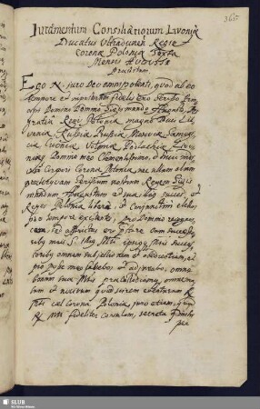 S. 365-369. Sonstige Livland betreffende Schriftstücke.
