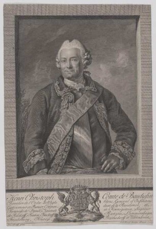 Bildnis des Heinrich Christoph de Baudissin